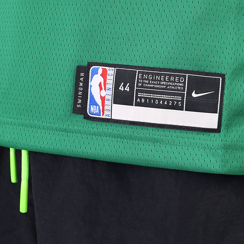 мужская зеленая майка Nike NBA Kemba Walker Icon Edition Swingman Jersey CW3659-317 - цена, описание, фото 4